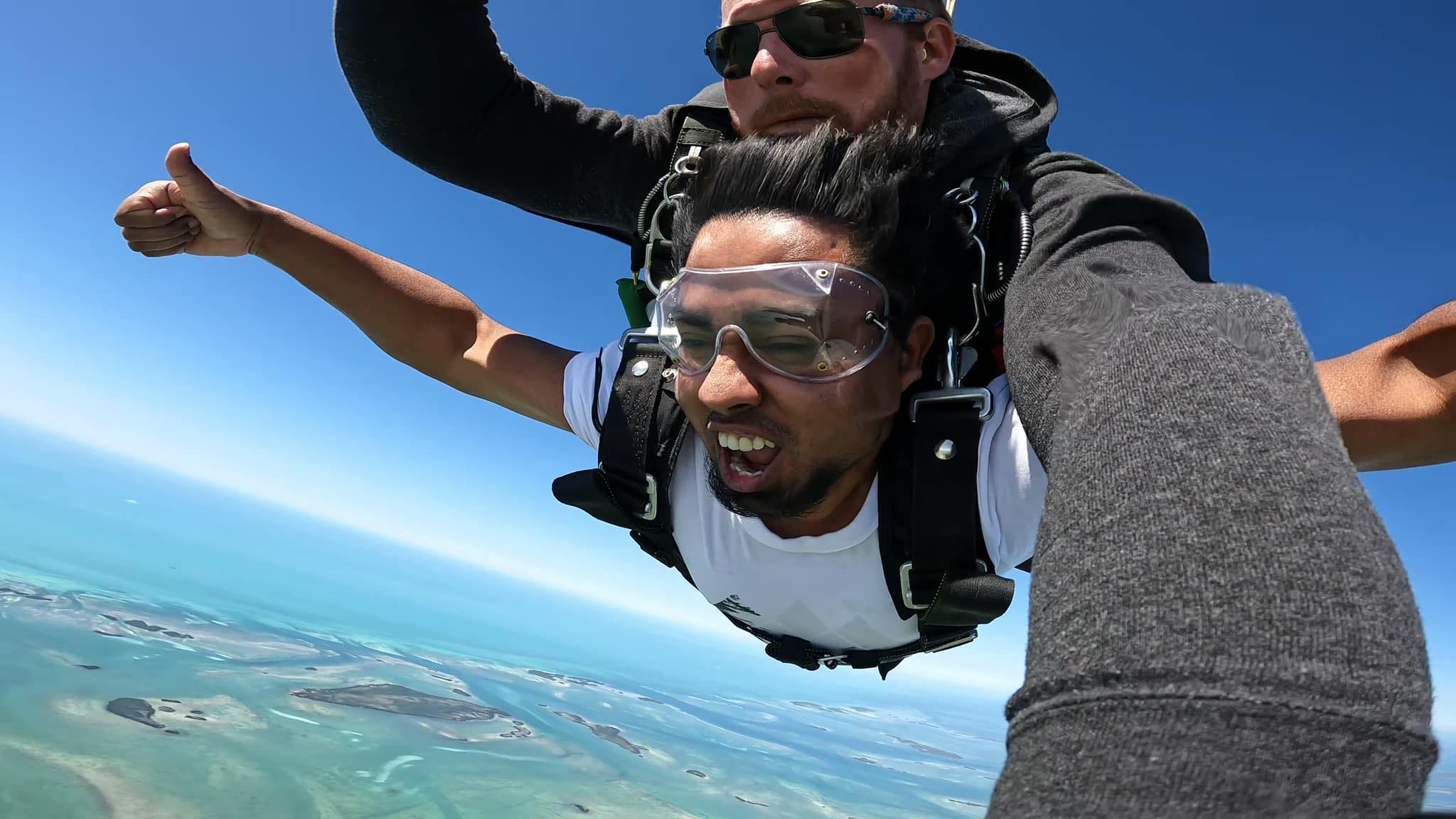 Sunset in the mountains