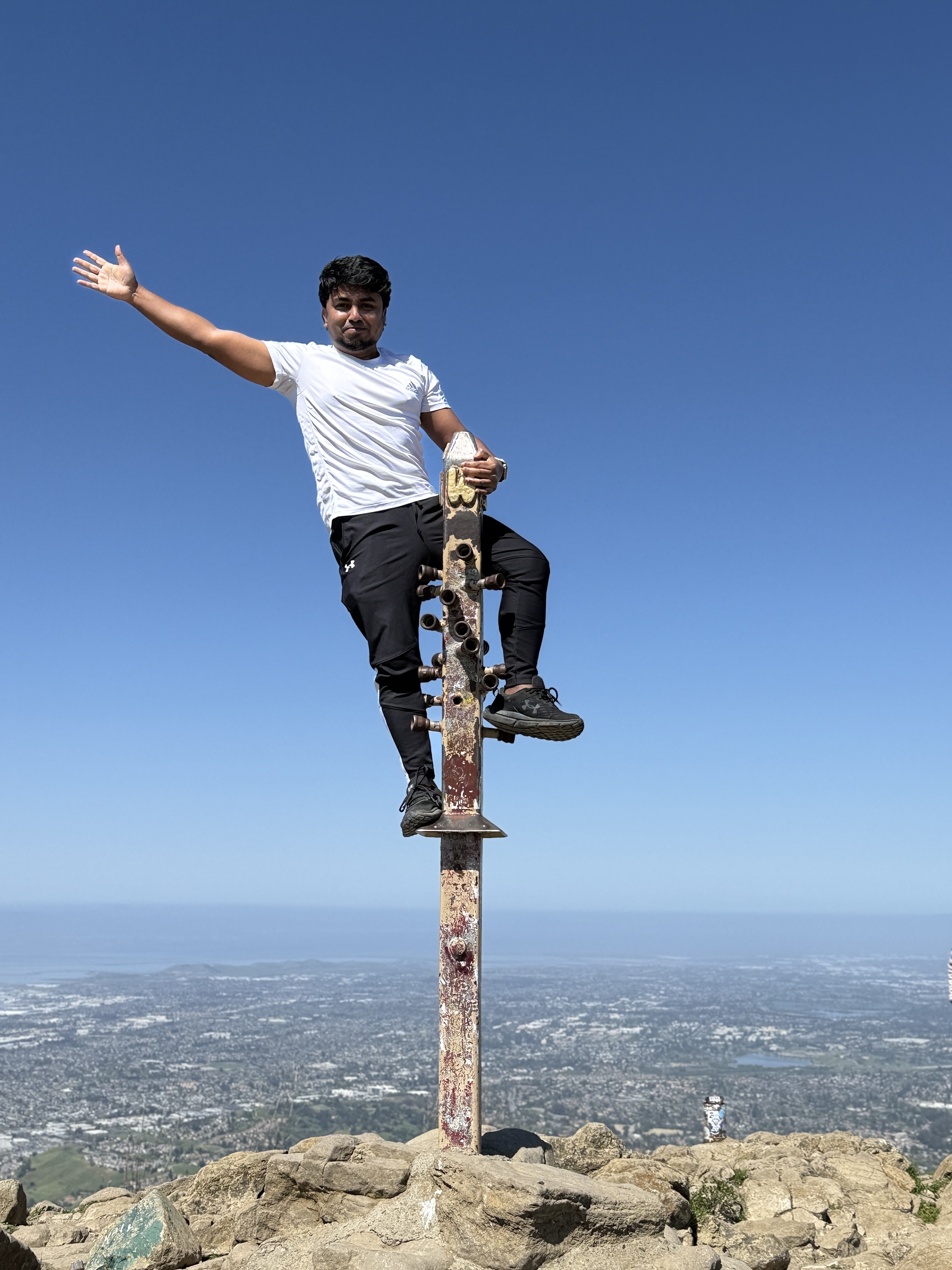 Sunset in the mountains