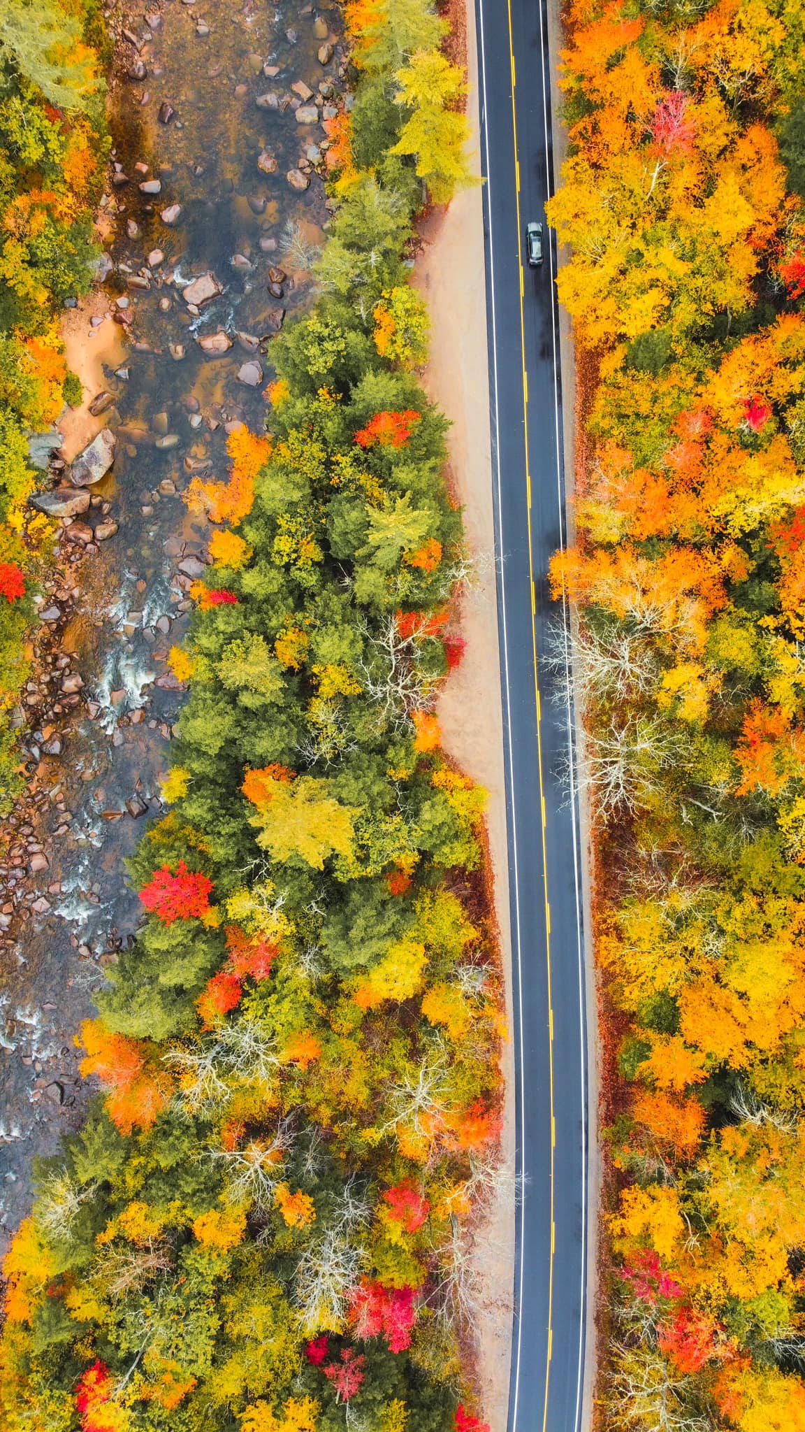 Sunset in the mountains