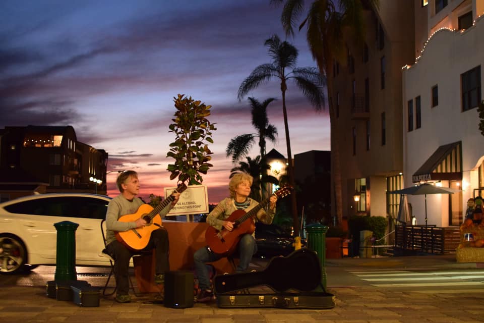 Sunset in the mountains