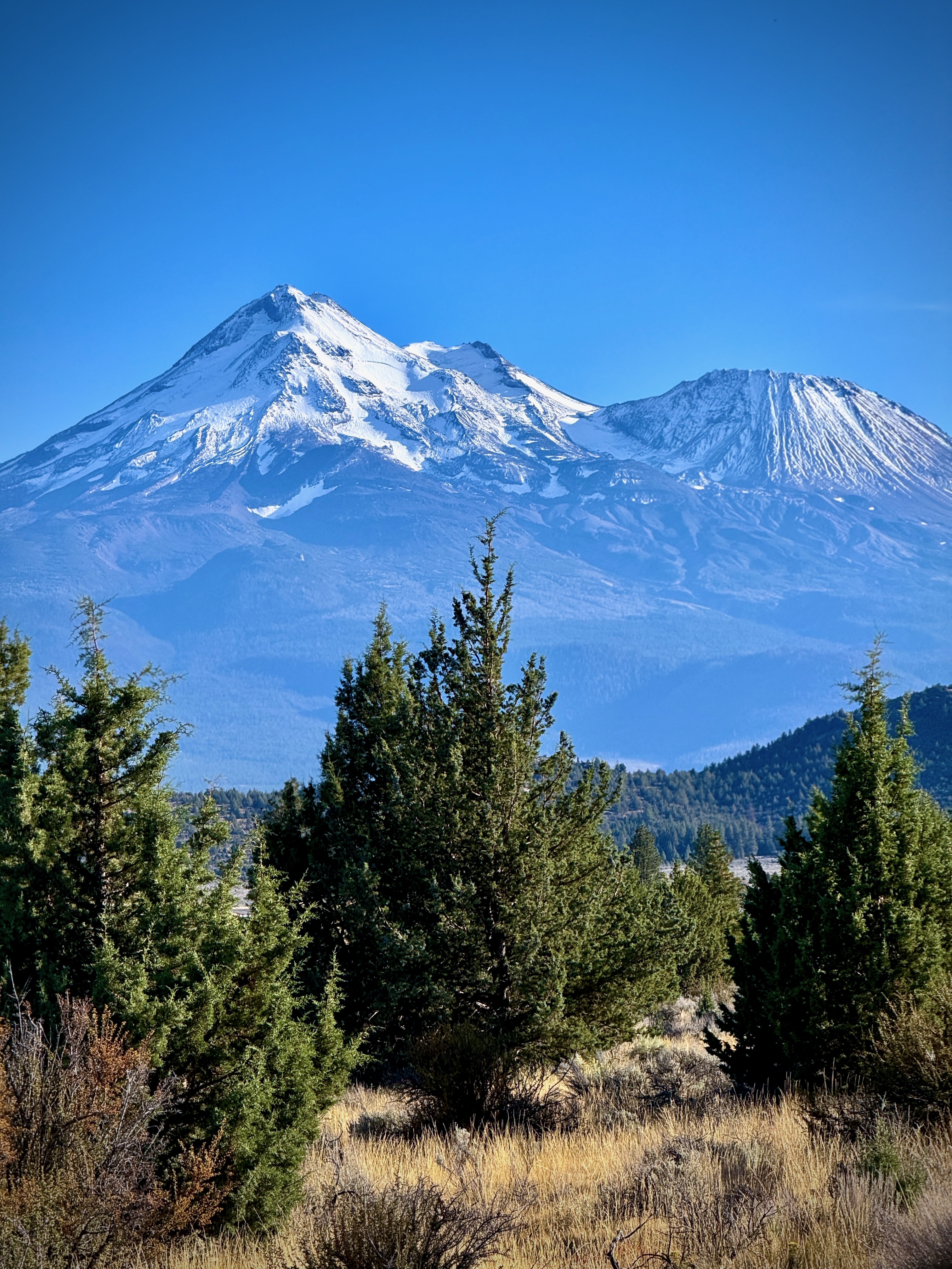 Sunset in the mountains