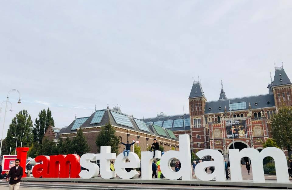 Sunset in the mountains