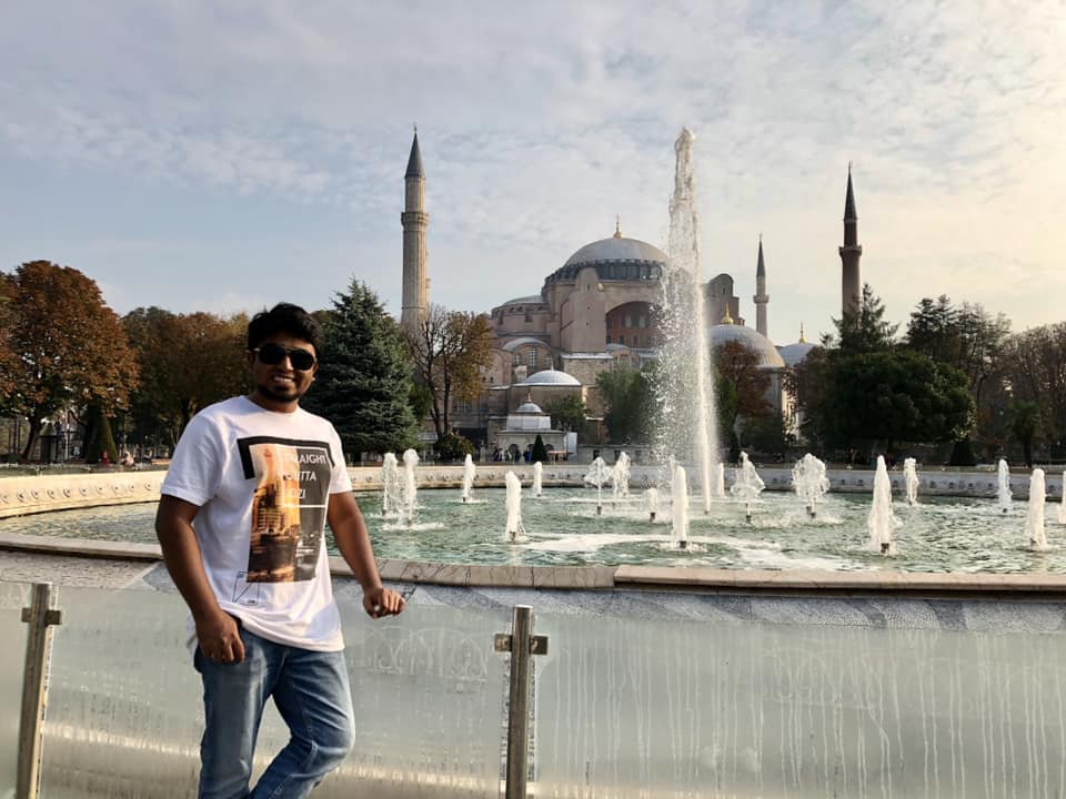 Sunset in the mountains