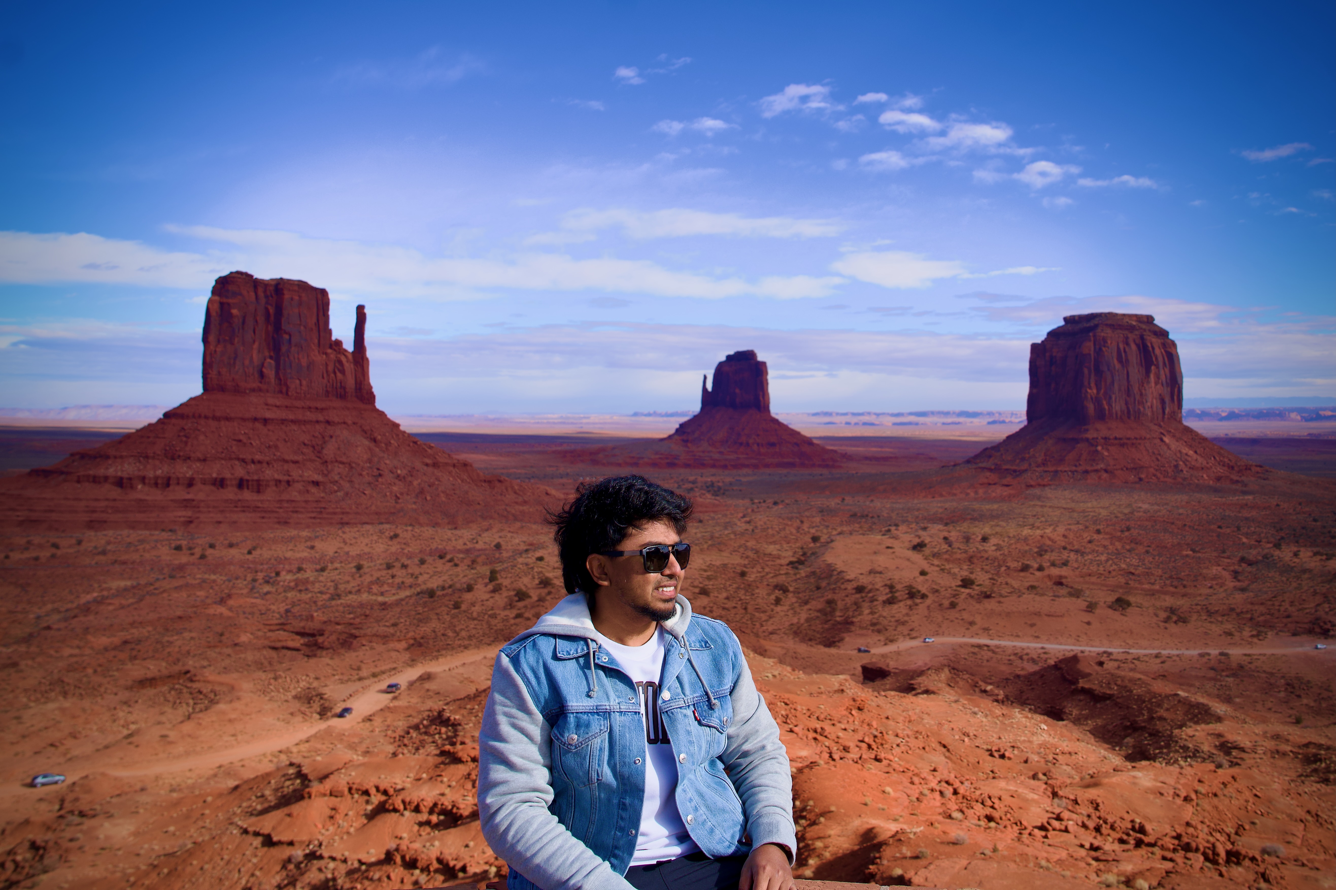 Sunset in the mountains